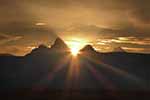Greg Geffner - Sunrise Between The Tetons
