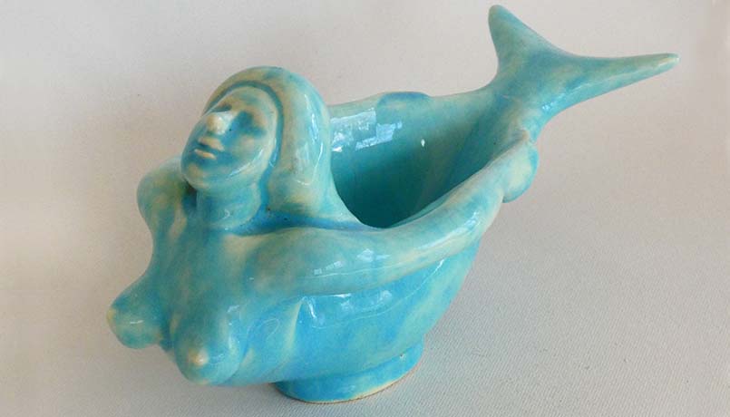 Mermaid Soap Dish by Greg Geffner