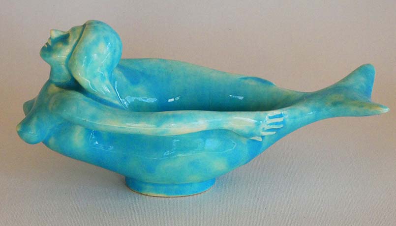 Mermaid Soap Dish by Greg Geffner