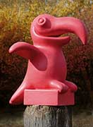 Greg Geffner - Re Parrot Ceramic Sculpture