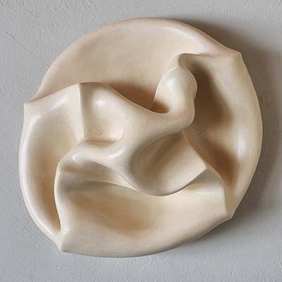 Twisted Spin, Ceramic Sculptures by Greg Geffner - Egg