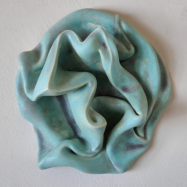 Greg Geffner -Twisted Sarcophagus, Ceramic Sculpture.