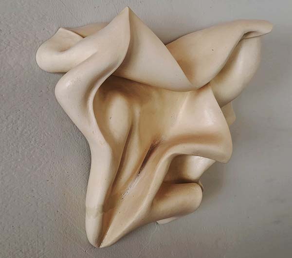 Greg Geffner, Twisted Squished Devil, Ceramic Sculpture