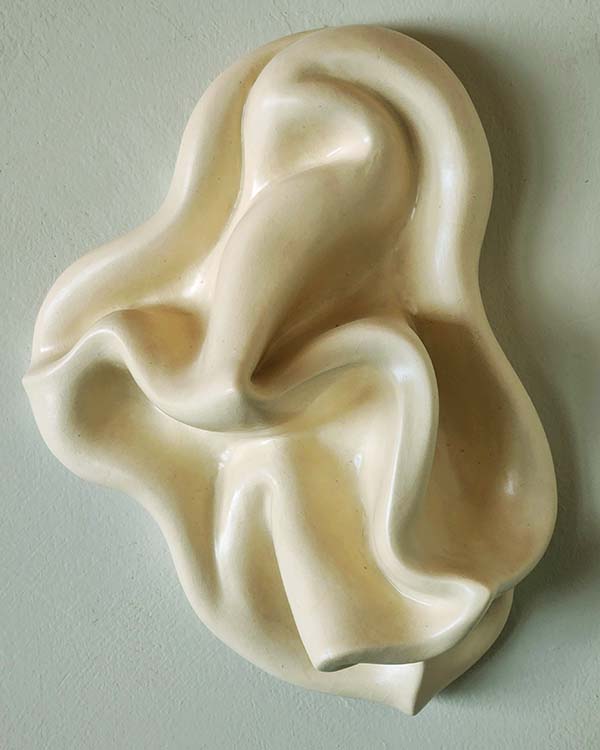 Greg Geffner, Twisted Sqishd Ant Eater, Ceramic Sculpture - Front