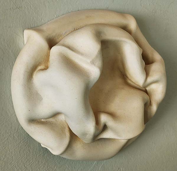 Greg Geffner, Twisted Gasp, Ceramic Sculpture