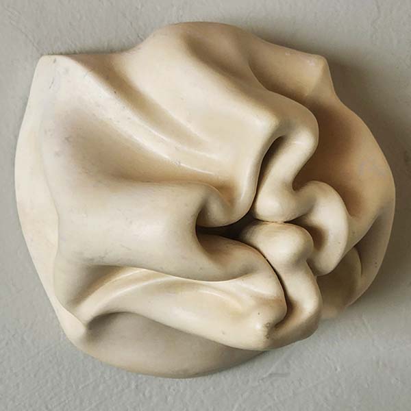 Greg Geffner, Twisted Squished Clover, Ceramic Sculpture.