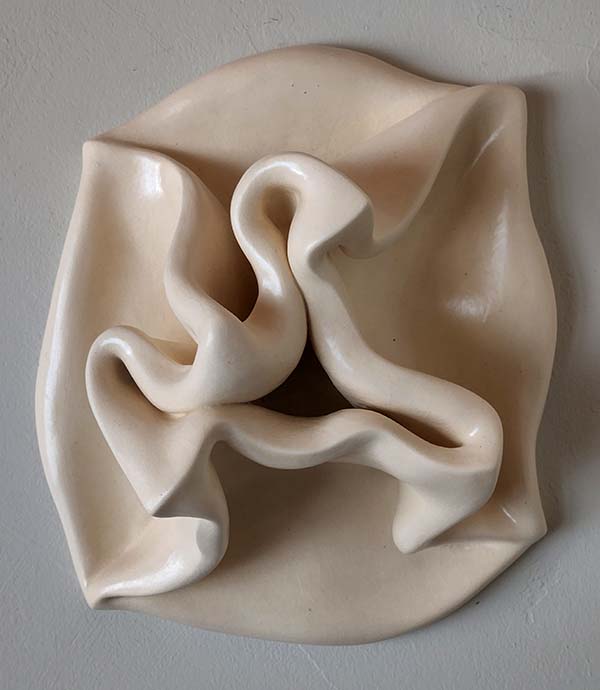Greg Geffner, Twisted Squished Wind Mill, Ceramic Sculpture. -  sFront