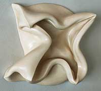 Twisted Ceramic Sculptures by Greg Geffner